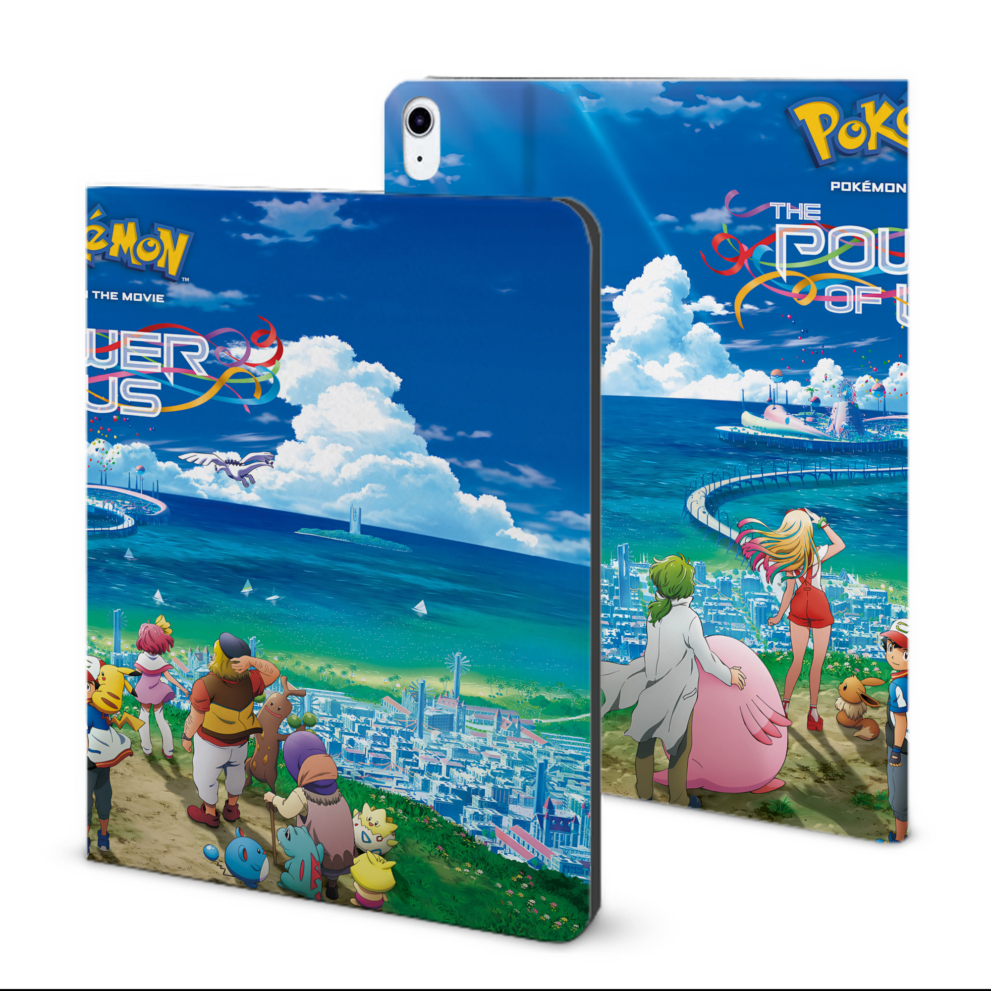 （画像用） ポケットモンスター Pokémon IPad ケース ブック型 PUレザー TPU 耐衝撃 軽量 薄型 ペン収納なし 全面保護 IPad 各モデル対応